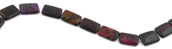 18x25mm Red Turtle Jasper Rectangular Beads Fashion - Image 3