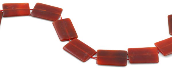 13x18mm Red Rectangular Crystal Beads Online Sale - Image 3