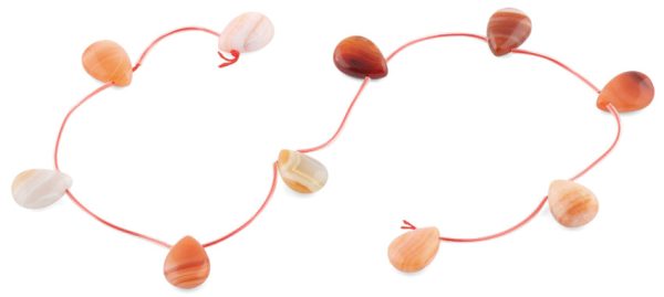 13x18MM Red Agate Oval Gemstone Beads Supply - Image 2